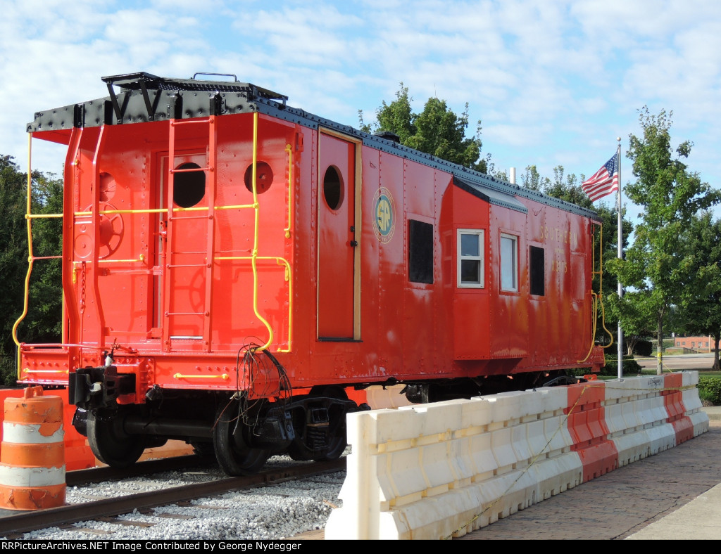 Caboose SOU X3115 at the AMTRAK Station
